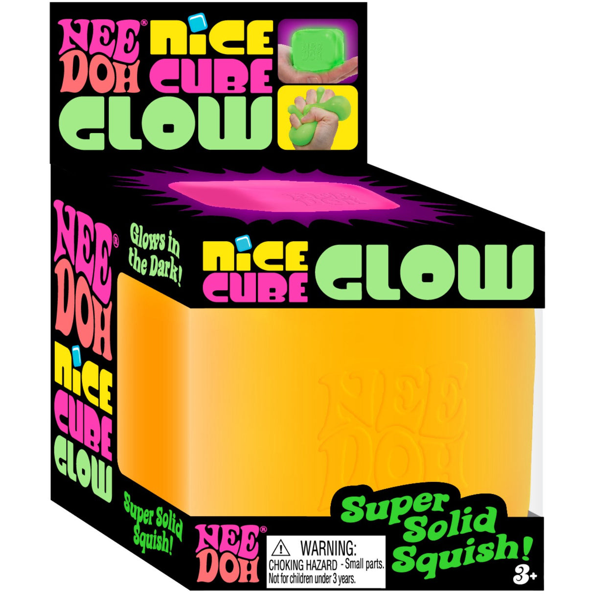 NeeDoh Nice Cube Glow 5 Asst. CDU