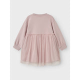 Name It Burnished Lilac Nmfkersti Sweat Klänning Unb
