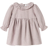 Name It Toadstool Cloud Dancer Nbfoninka Ls Klänning