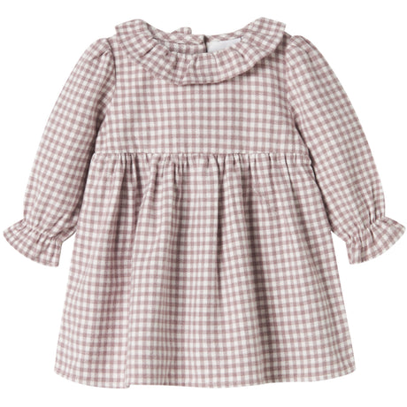 Name It Toadstool Cloud Dancer Nbfoninka Ls Klänning