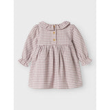 Name It Toadstool Cloud Dancer Nbfoninka Ls Klänning