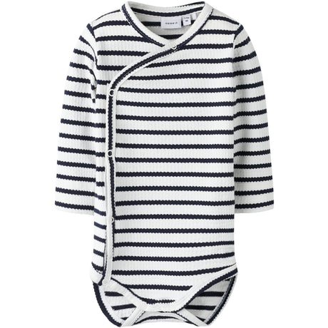 Name It Cloud Dancer Sky Captain Nbfkattie Ls Omlott Body