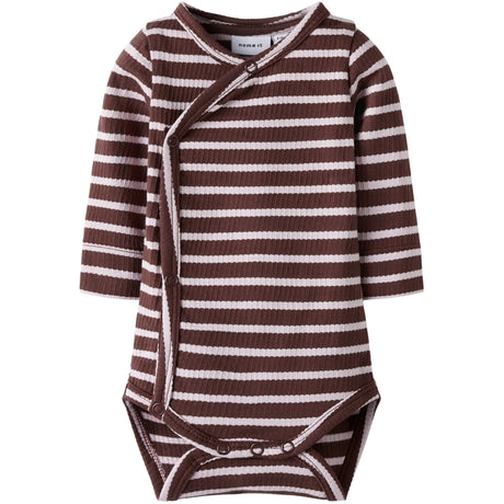 Name It Bleached Mauve Andorra Nbfkattie Ls Omlott Body