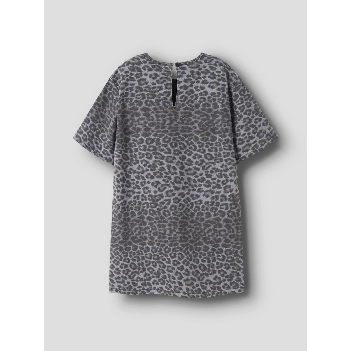 Name It Night Owl Grey Leopard Nkfleo Twill Klänning 4002-Td T