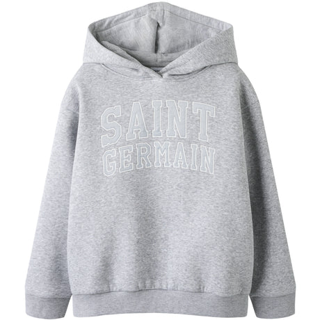 Name It Light Grey Melange Nkfkarlie Ls Rlx Swe Wh Bru