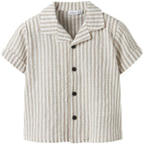 Name It Chateau Gray Cloud Dancer Nmmfedenis Ss Skjorta