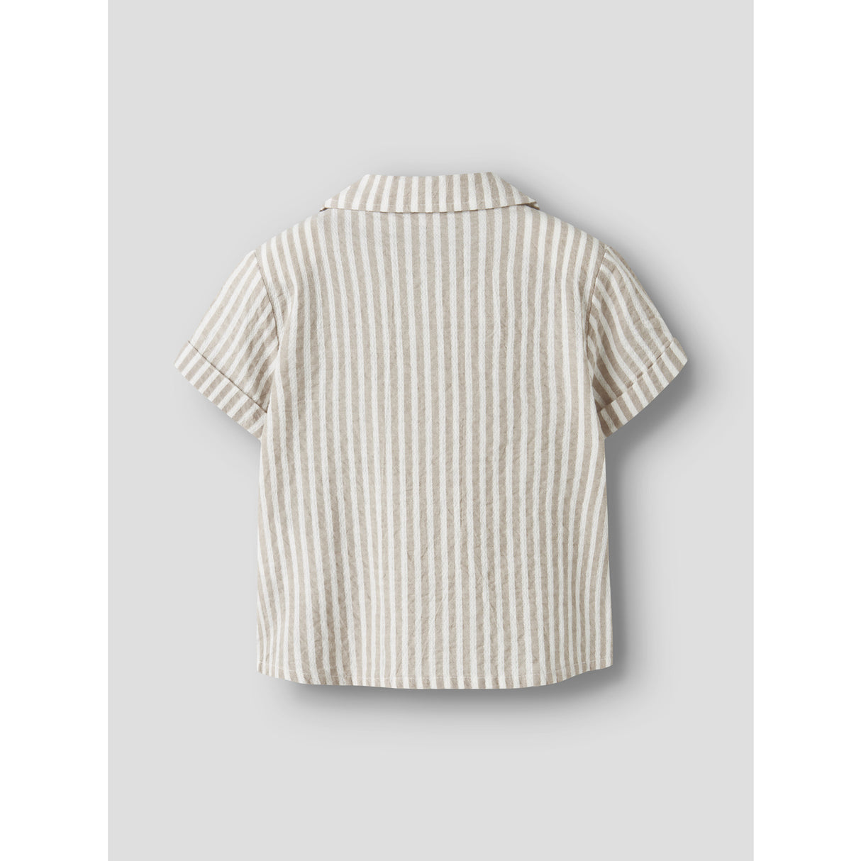 Name It Chateau Gray Cloud Dancer Nmmfedenis Ss Skjorta