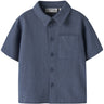 Name It Vintage Indigo Nmmfaher Ss Skjorta