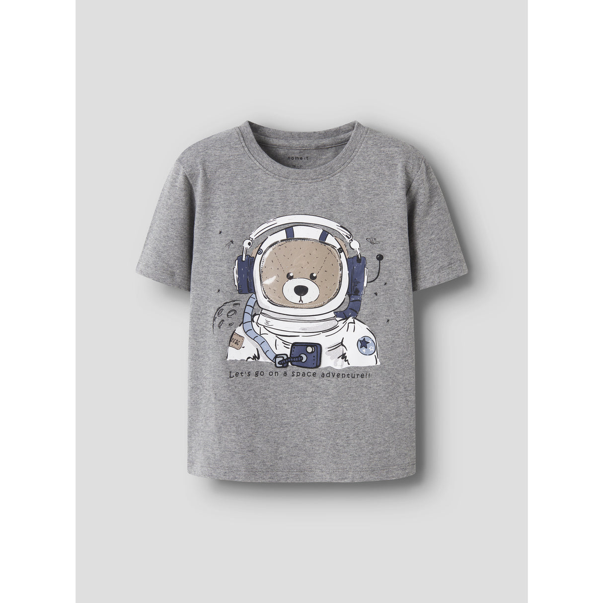 Name It Grey Melange Nmmdilka Ss Nreg Topp Box