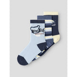 Name It Blue Fog Nmmdarvin 3P Strumpor