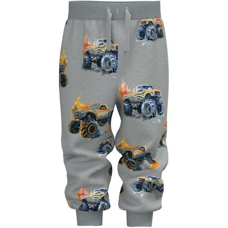 Name It Grey Melange Nmmdali Nreg Sweat Byxor Unb