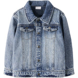 Name It Medium Blue Denim Nmmnick Ls Dnm Jacka 3148-Xs D
