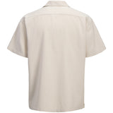 Jack & Jones Junior Moonbeam Jjglobal Waffle Resort Skjorta Ss Jnr
