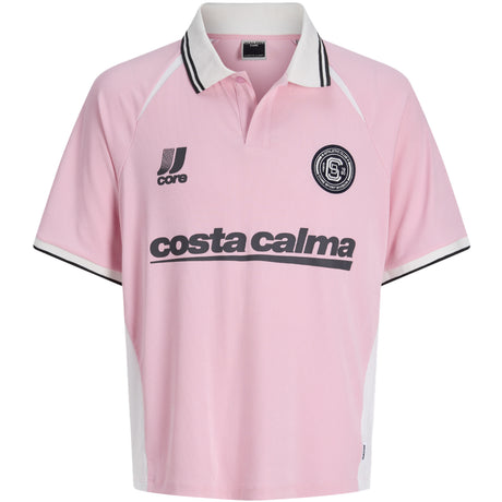 Jack & Jones Junior Sweet Lilac Jcoclub Ribbed Football Pikétröja Ss Jnr