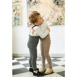 Silly Silas Granola X Cream Striped Special Footless Strumpbyxar