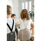 Silly Silas Granola X Cream Striped Special Footless Strumpbyxar