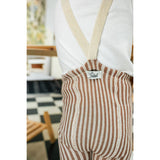 Silly Silas Granola X Cream Striped Special Footless Strumpbyxar