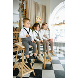 Silly Silas Black X White Checked Special Footless Strumpbyxar