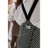 Silly Silas Black X White Checked Special Footed Strumpbyxar