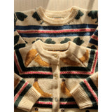 Konges Sløjd Banana Billi Stickad Cardigan