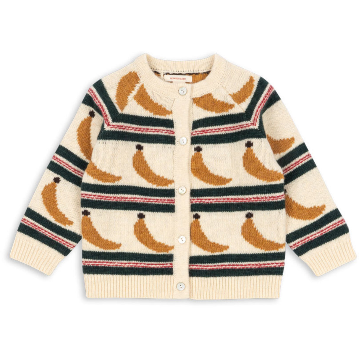 Konges Sløjd Banana Billi Stickad Cardigan