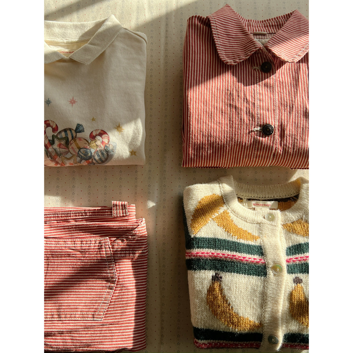 Konges Sløjd Banana Billi Stickad Cardigan