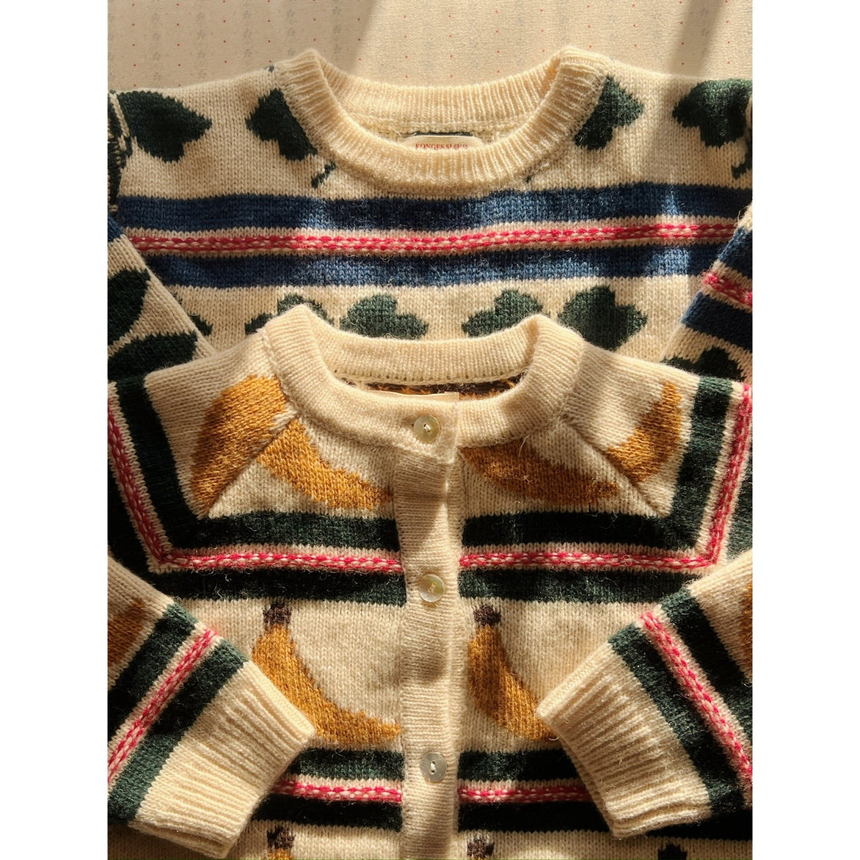 Konges Sløjd Banana Billi Stickad Cardigan