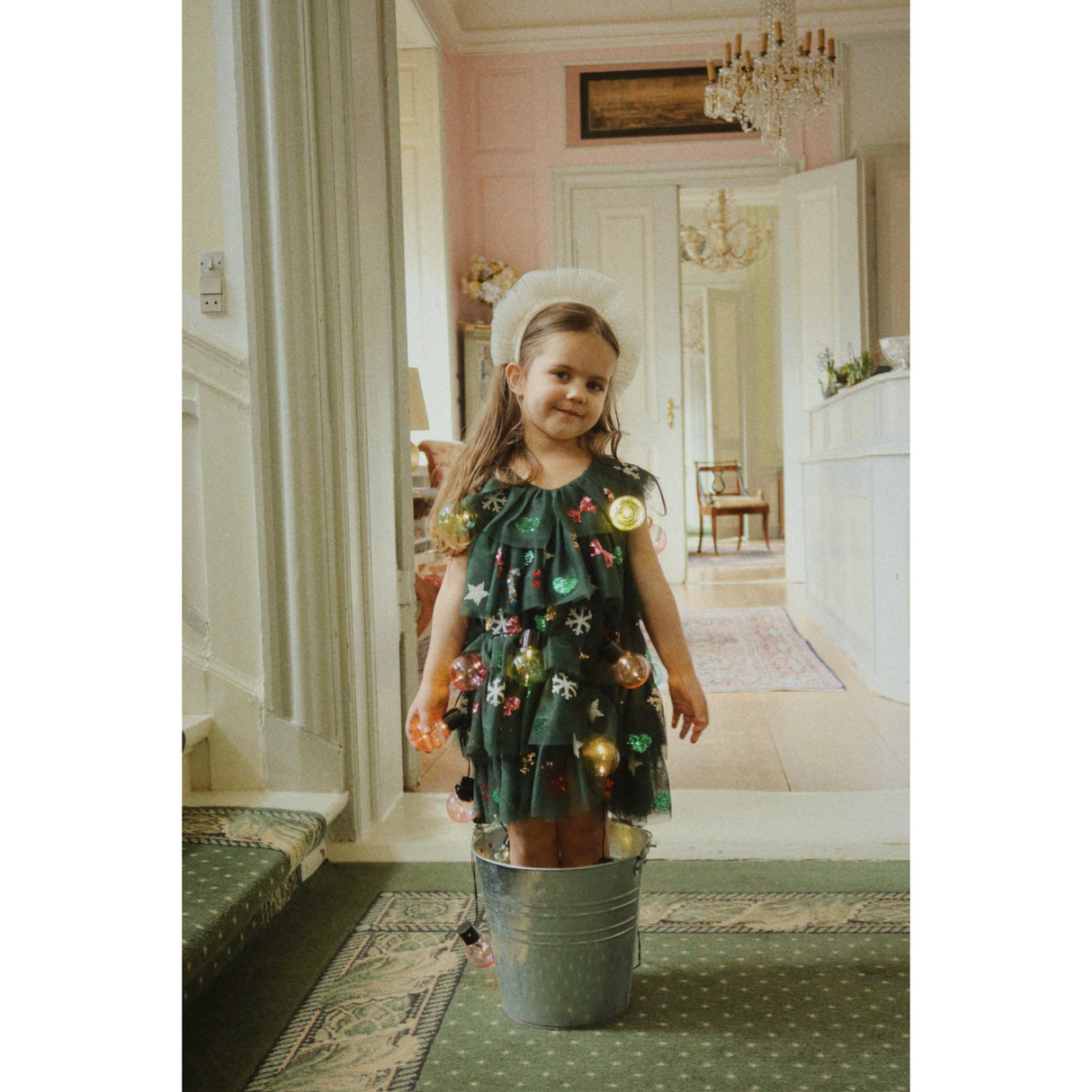 Konges Sløjd Hunter Green Yvonne Christmas Klänning