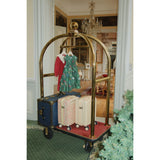 Konges Sløjd Red Dahlia Coeur Krage Klänning Gots