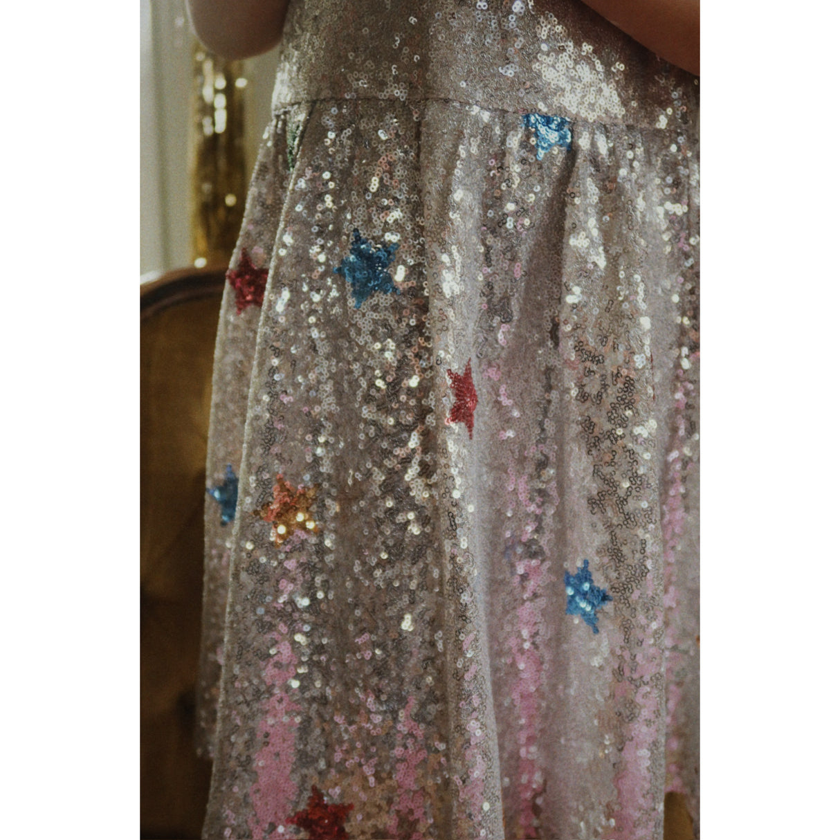 Konges Sløjd Star Sequin Silver Starla Star Dust Klänning