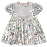 Konges Sløjd Star Sequin Silver Starla Star Dust Klänning