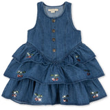 Konges Sløjd Denim Blue Elba Klänning Gots