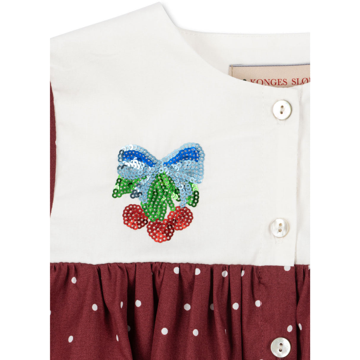 Konges Sløjd Cabernet Dot Muna Klänning Gots