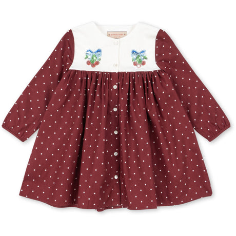 Konges Sløjd Cabernet Dot Muna Klänning Gots