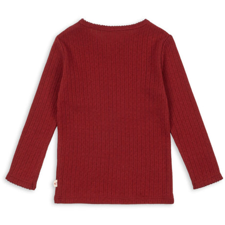 Konges Sløjd Red Dahlia Minnie Blus Gots