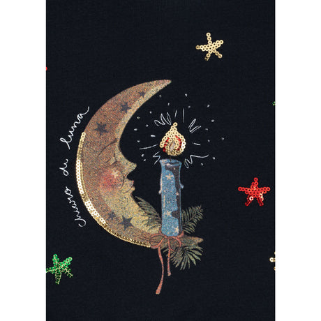 Konges Sløjd Dark Navy Loupy Lou Sweat Skjorta Ocs