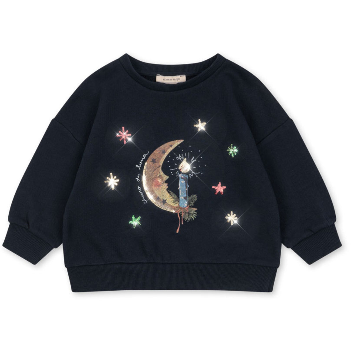 Konges Sløjd Dark Navy Loupy Lou Sweat Skjorta Ocs