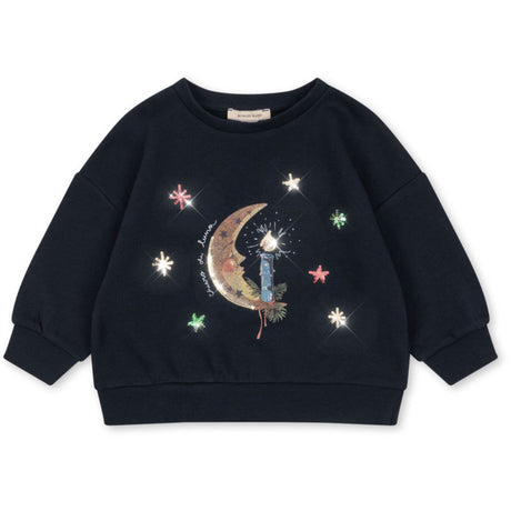 Konges Sløjd Dark Navy Loupy Lou Sweat Skjorta Ocs