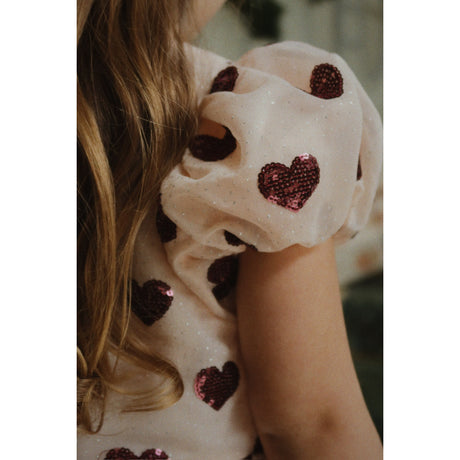 Konges Sløjd Amour Plum Heartlily Klänning Grs