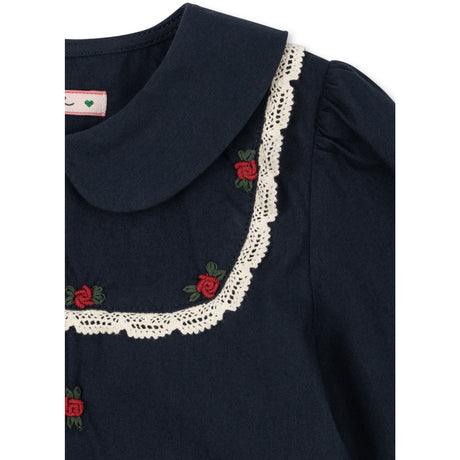 Konges Sløjd Dark Navy Emmy Klänning Gots