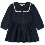Konges Sløjd Dark Navy Emmy Klänning Gots
