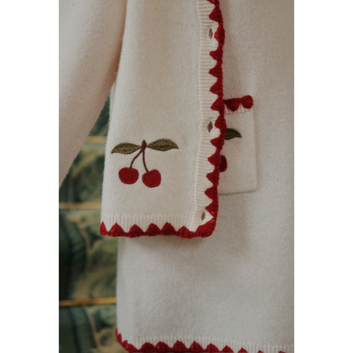 Konges Sløjd Off White Collette Cardigan