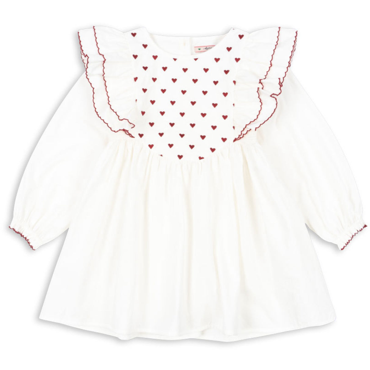 Konges Sløjd Pure White Coeur Klänning Gots