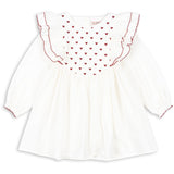 Konges Sløjd Pure White Coeur Klänning Gots