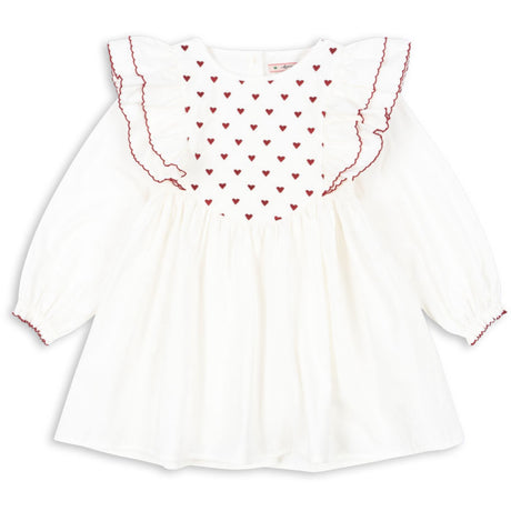 Konges Sløjd Pure White Coeur Klänning Gots