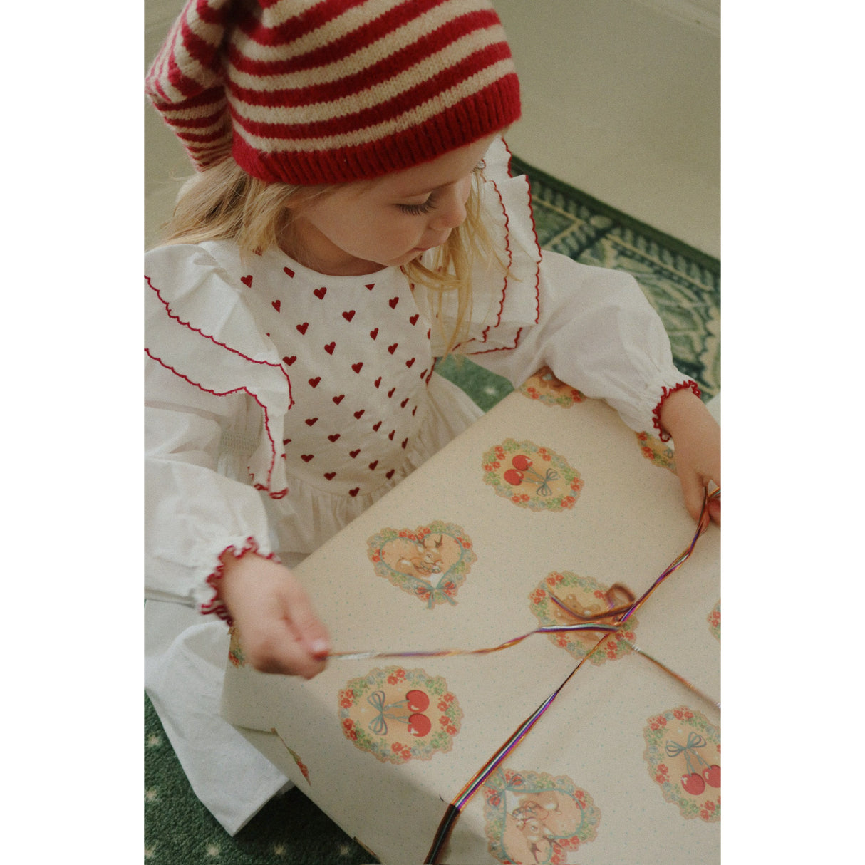 Konges Sløjd Pure White Coeur Klänning Gots