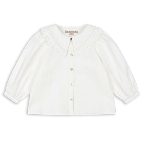 Konges Sløjd Optic White Coeur Krage Skjorta Gots