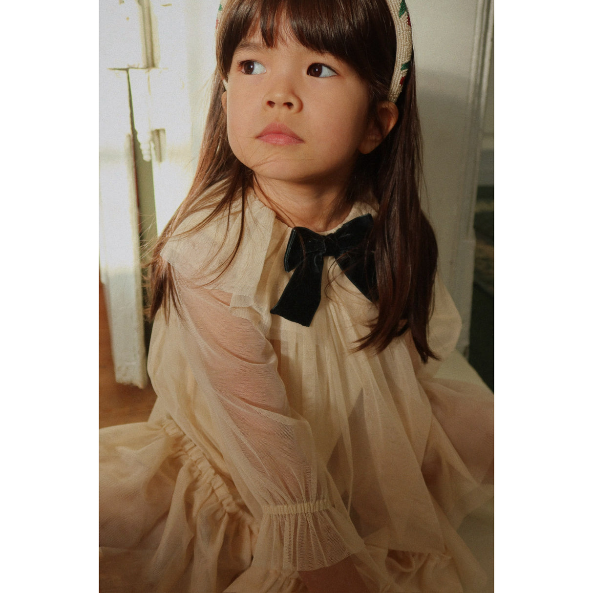 Konges Sløjd Parchment Rosett Klänning