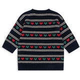 Konges Sløjd Heart Belou Stickad Klänning