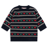 Konges Sløjd Heart Belou Stickad Klänning